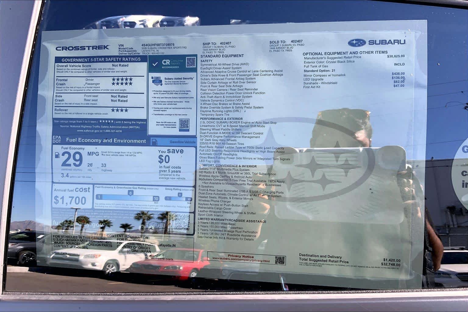 2026 Subaru Crosstrek Sport - Photo 19