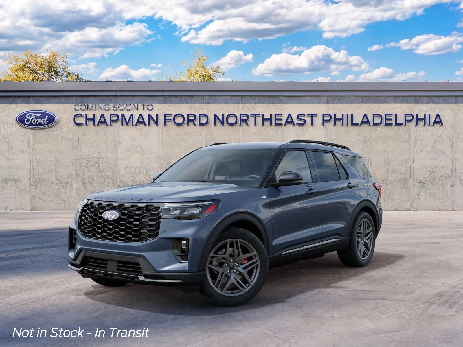 New 2027 Vapor Blue Metallic Ford ST-Line image 2