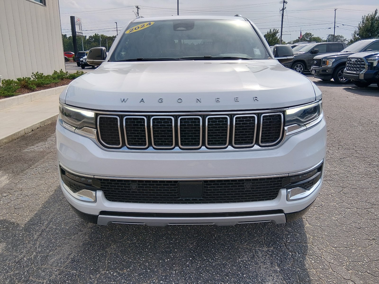 Used 2024 Bright White Clear Coat Jeep Series II image 8