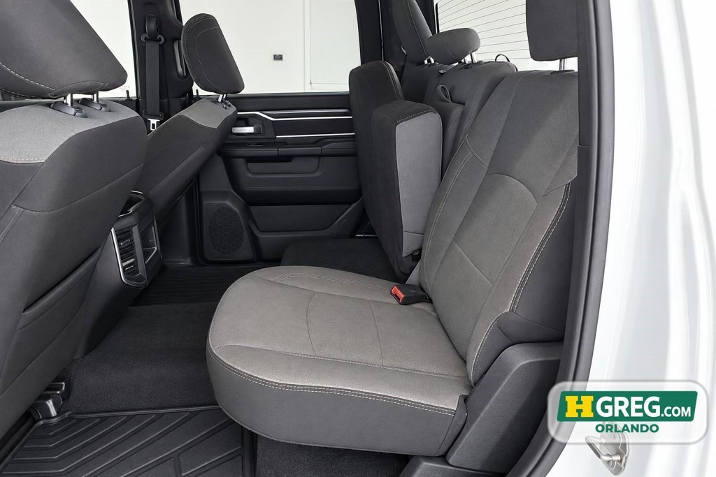Used 2024 Bright White Clearcoat Ram Big Horn image 9