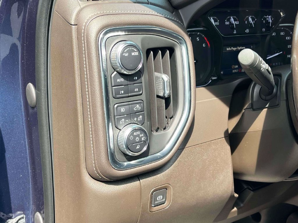 Certified Used 2021 PACIFIC BLUE METALLIC GMC SLT image 28