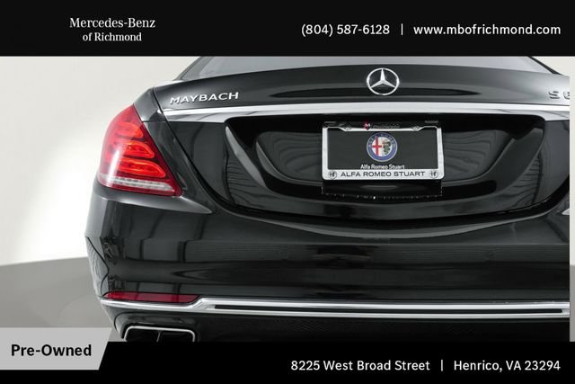 Used 2016 Black Mercedes-Benz Maybach S 600 image 50