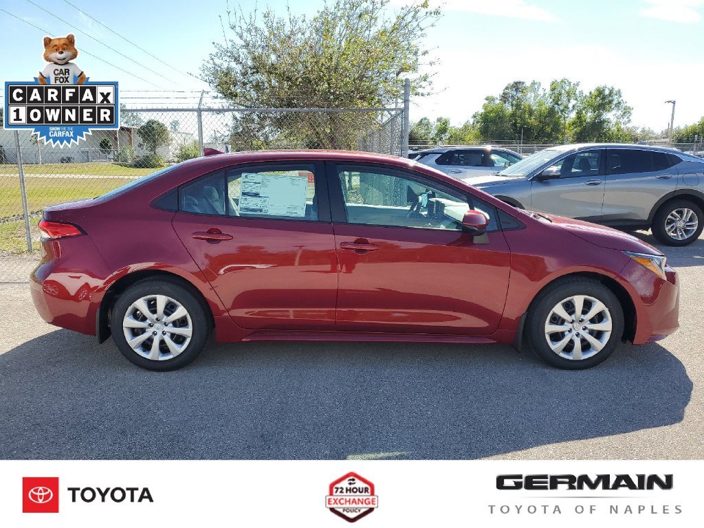 Certified Used 2025 Red Toyota LE image 7