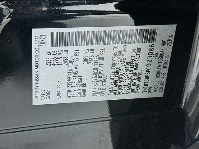 Used 2023 Black Nissan SV image 30