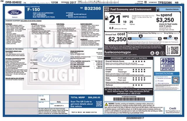 New 2026 Iconic Silver Metallic Ford XLT image 5