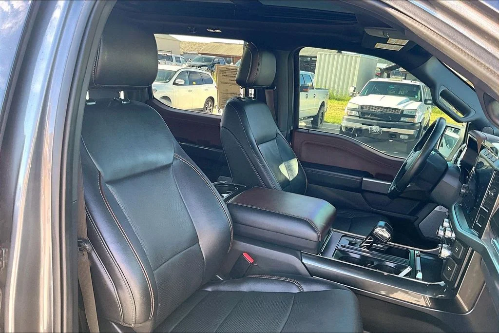Used 2022 Gray Ford Lariat image 7