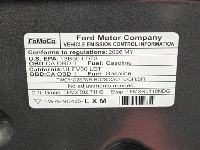 New 2026 Carbonized Gray Metallic Ford Lariat® image 58
