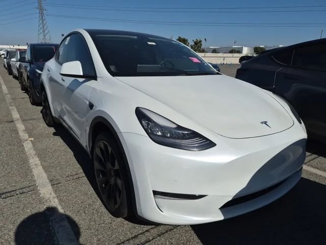 Used 2021 Pearl White Multi-Coat Tesla Long Range image 1