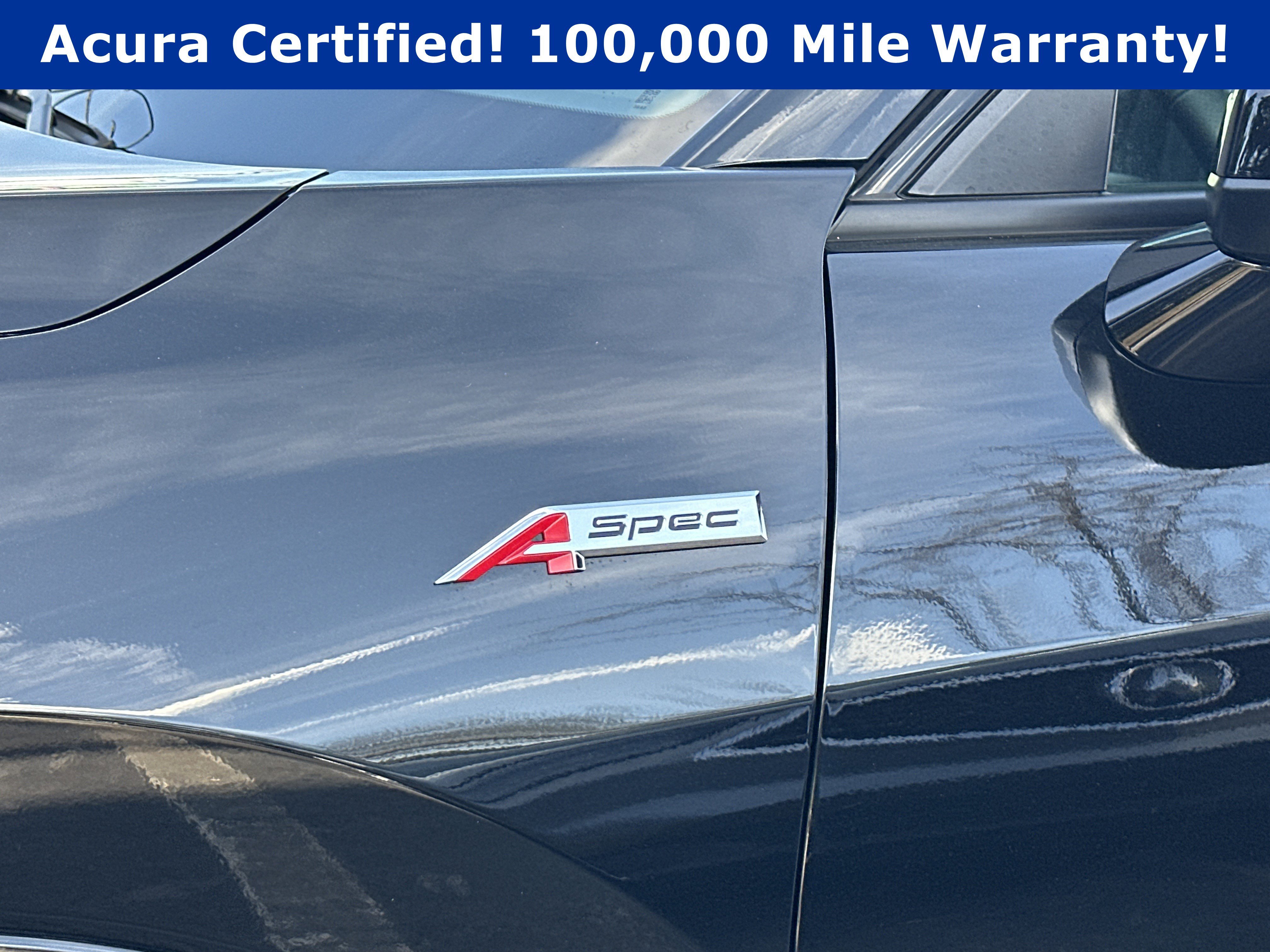 Used 2025 Crystal Black Pearl Acura w/A-Spec Package image 12