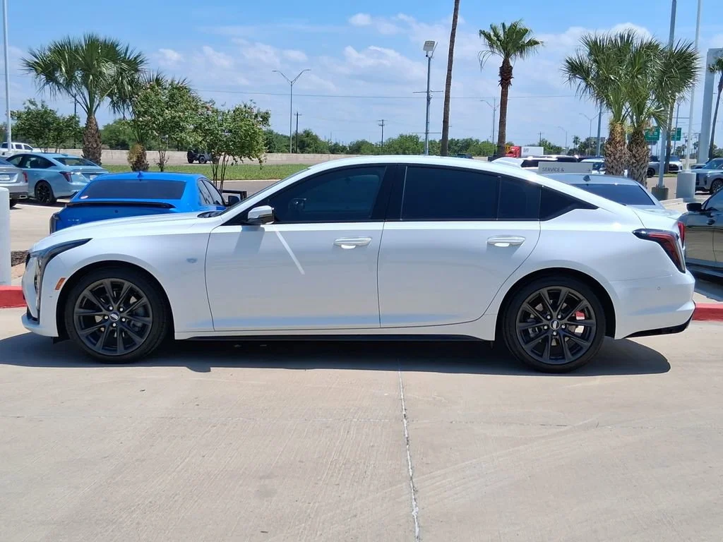 Used 2025 Summit White Cadillac Sport image 3