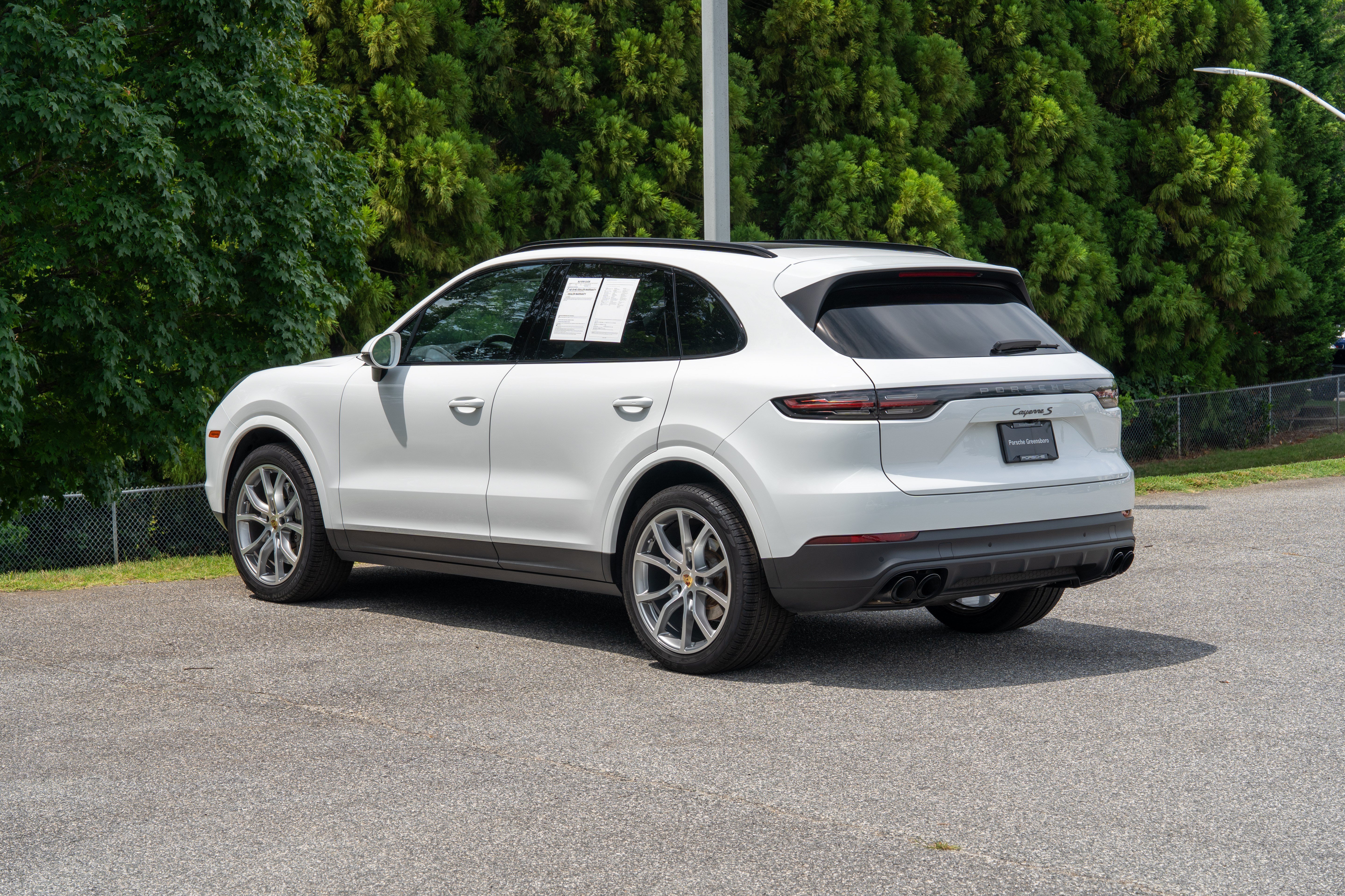 Certified Used 2023 White Porsche S Platinum Edition image 3