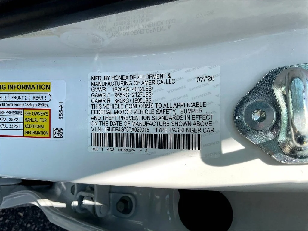 New 2026 Platinum White Pearl Acura FWD A-Spec with Technology image 14