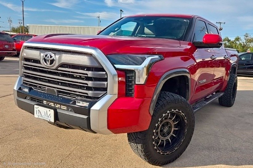 Used 2024 Red Toyota Limited image 1