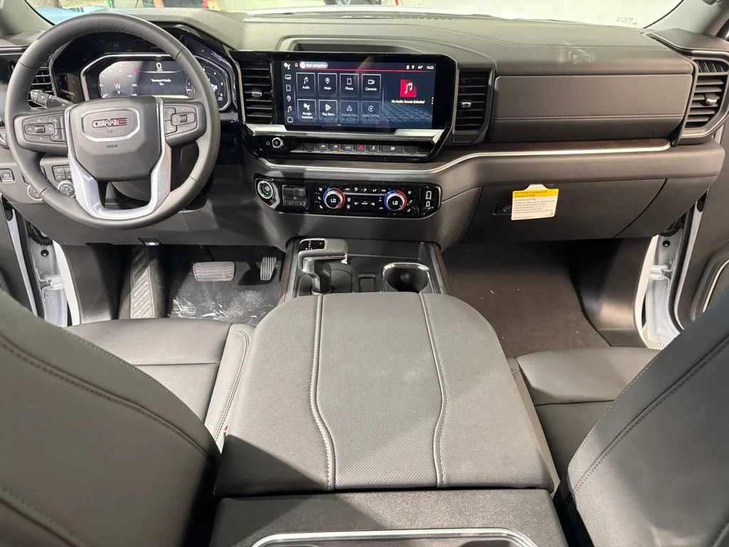 New 2026 Glacier White Tricoat GMC SLT image 13