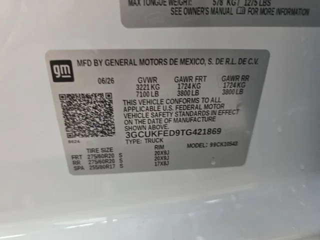 New 2026 Summit White Chevrolet LT Trail Boss image 35