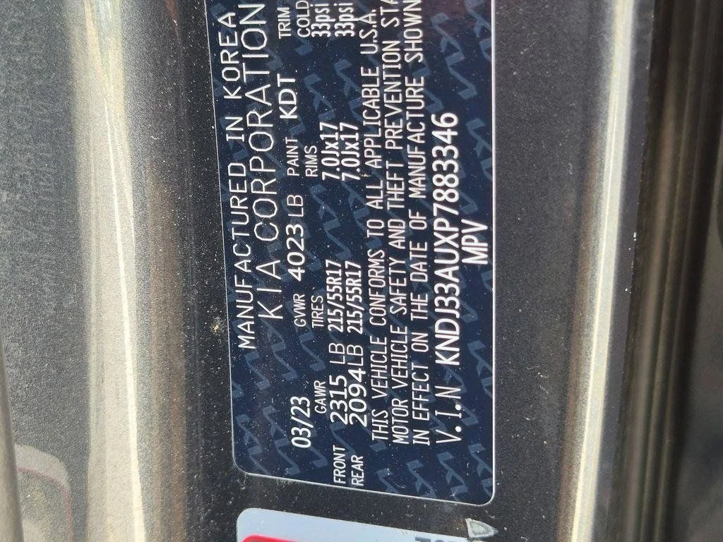 Used 2023 Gray Kia EX image 29