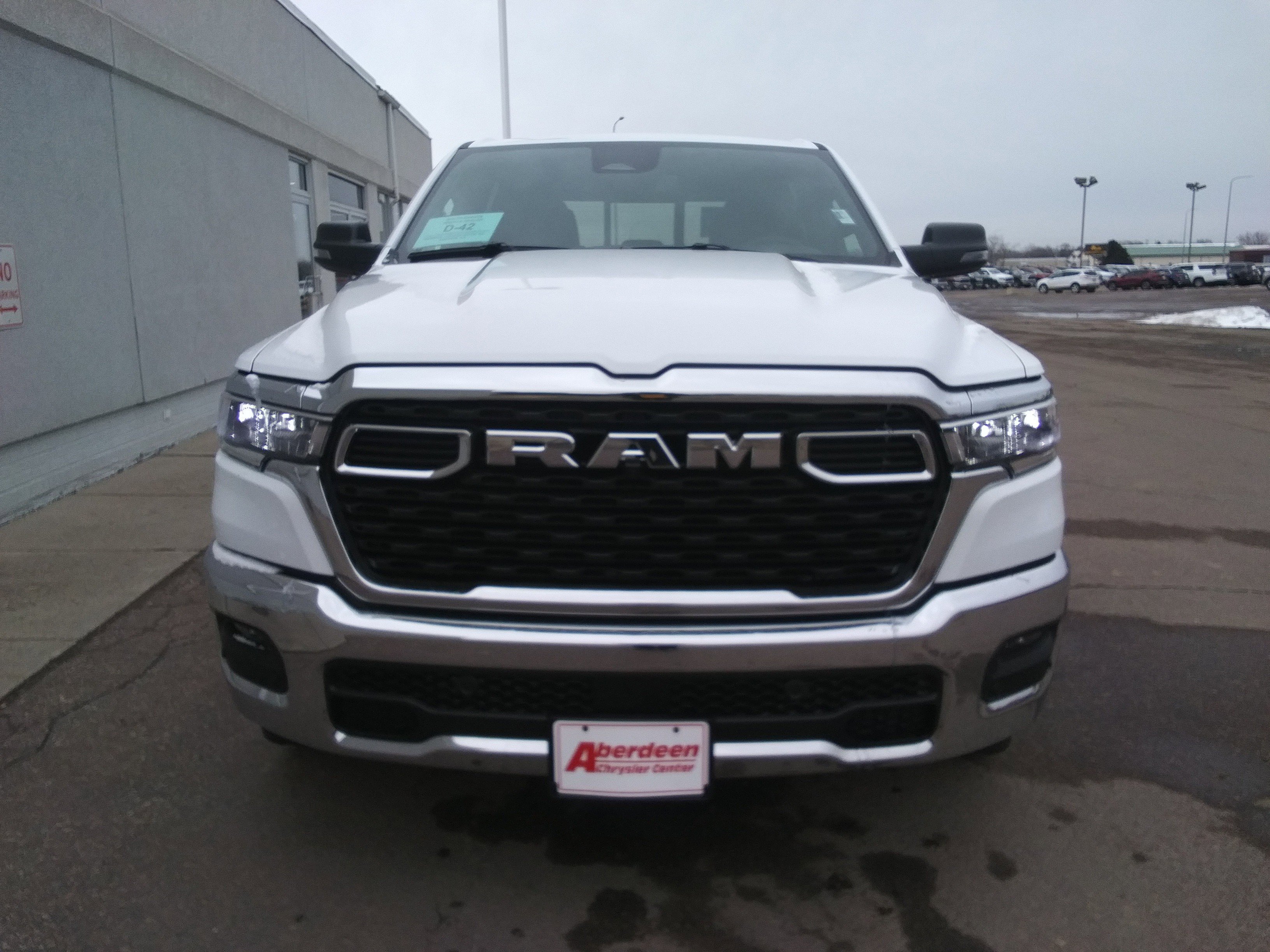 New 2026 Bright White Clearcoat RAM Big Horn/Lone Star image 3