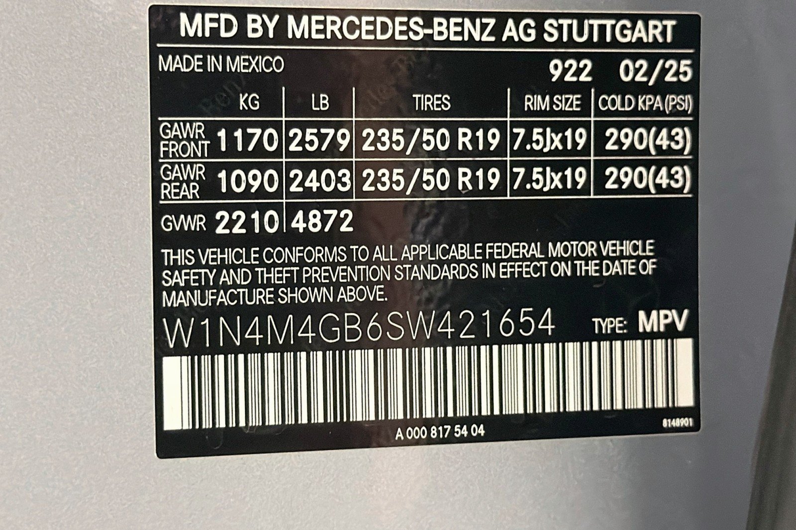 Used 2025 Cirrus Silver Metallic Mercedes-Benz 250 image 24