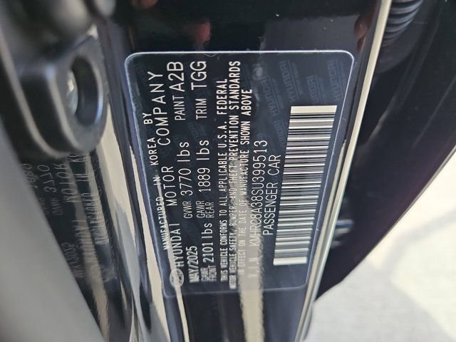 New 2025 Black Hyundai SEL image 28