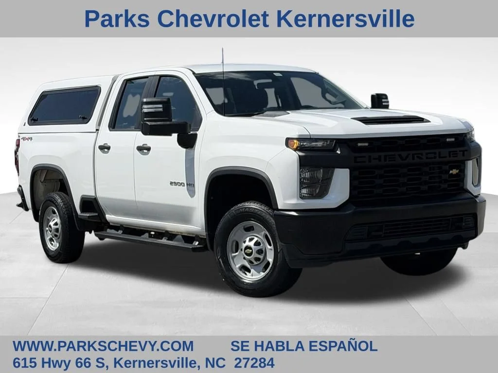 Used 2022 SUMMIT WHITE Chevrolet Work Truck image 1