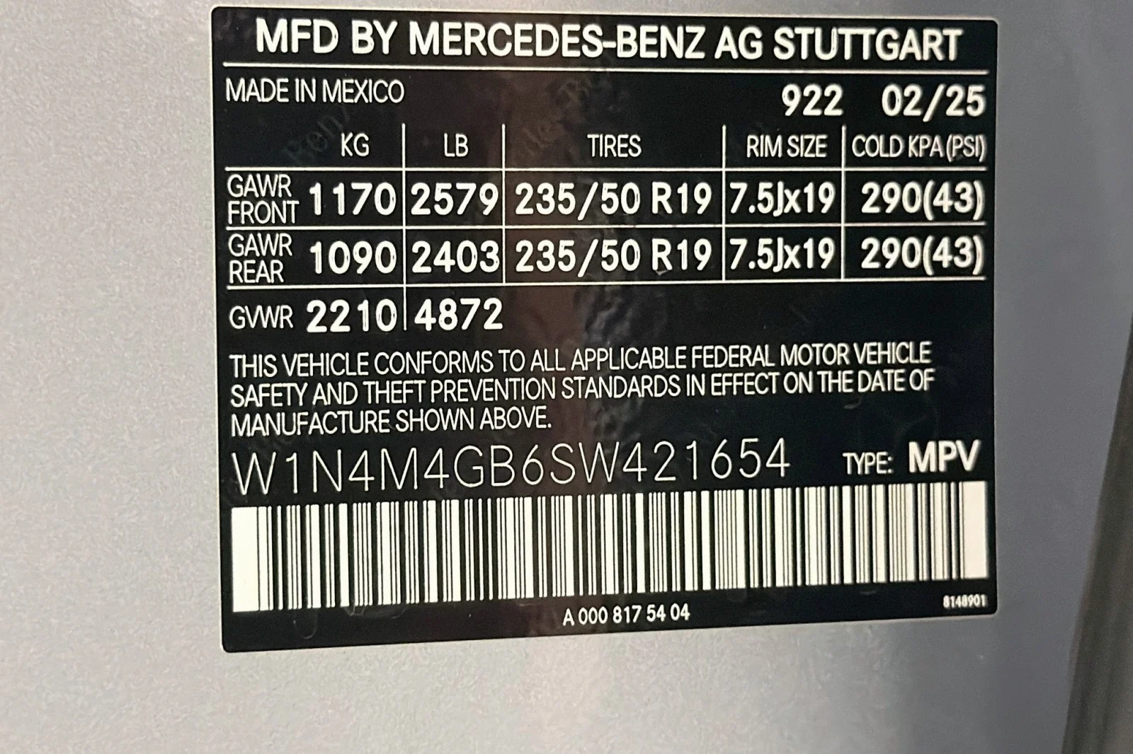 Used 2025 Cirrus Silver Metallic Mercedes-Benz 250 image 24