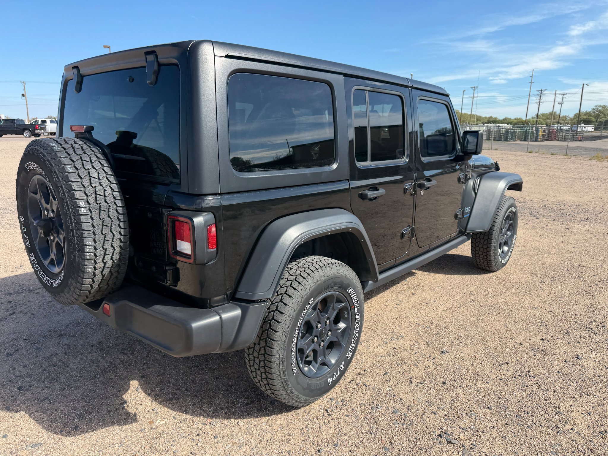 Used 2023 Black Clearcoat Jeep Willys image 5