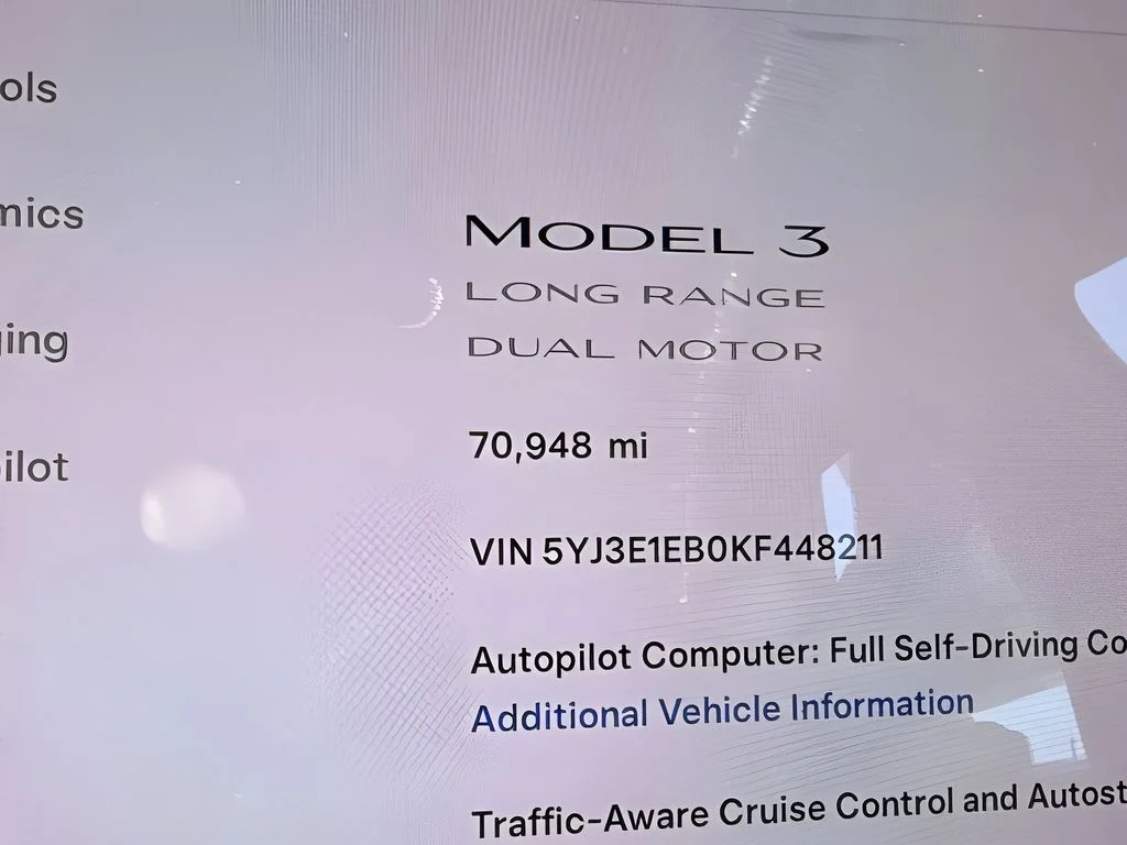 Used 2019 White Tesla Long Range image 26