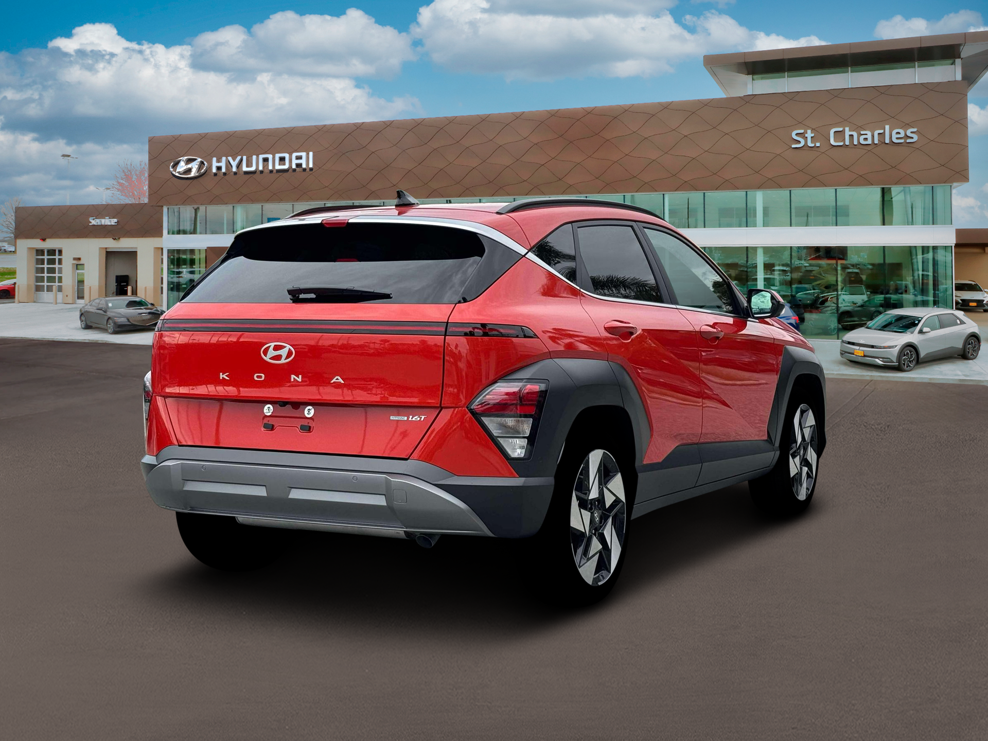New 2026 Orange Hyundai Limited AWD image 7