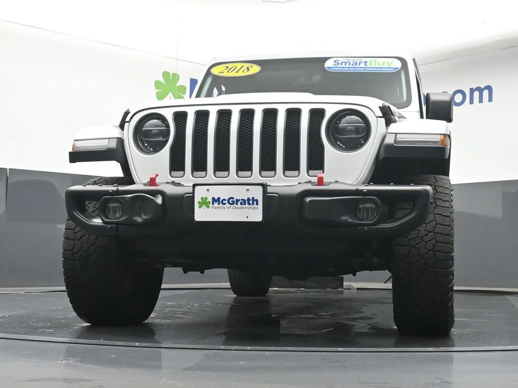 Used 2018 White Jeep Unlimited Rubicon image 7