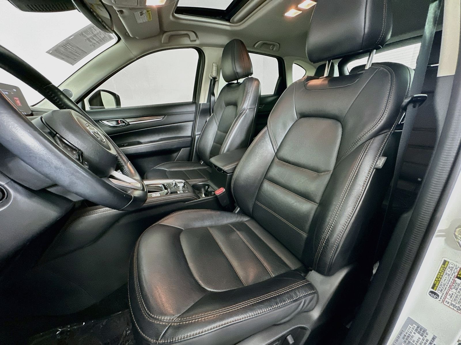 Used 2018 Snowflake White Pearl Mica Mazda Grand Touring One Owner LOW Miles Heated Seats image 22