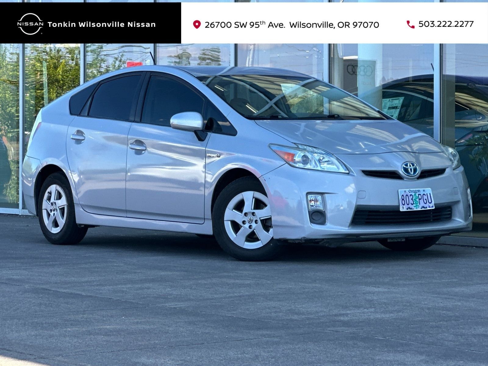 Used 2010 Classic Silver Metallic Toyota I image 1