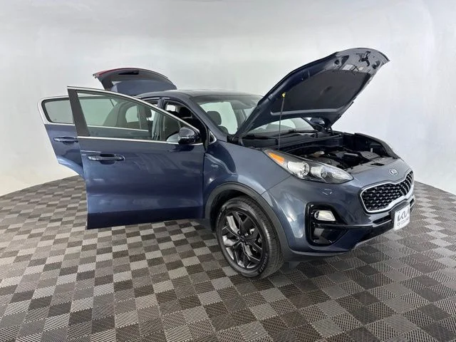 Used 2022 Blue Kia LX image 14