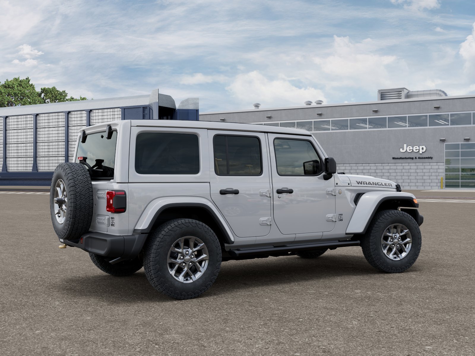 New 2026 Bright White Clear-Coat Exterior Paint Jeep  image 13