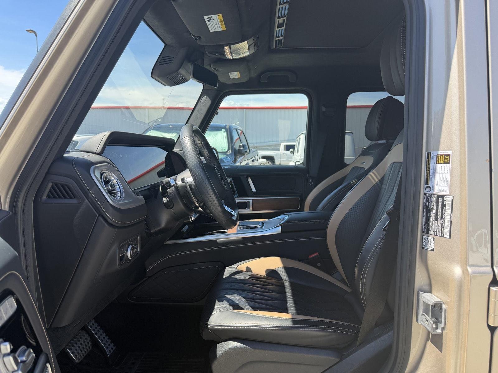 Certified Used 2025 MANUFAKTUR Desert Silver metallic Mercedes-Benz AMG® G 63 image 6