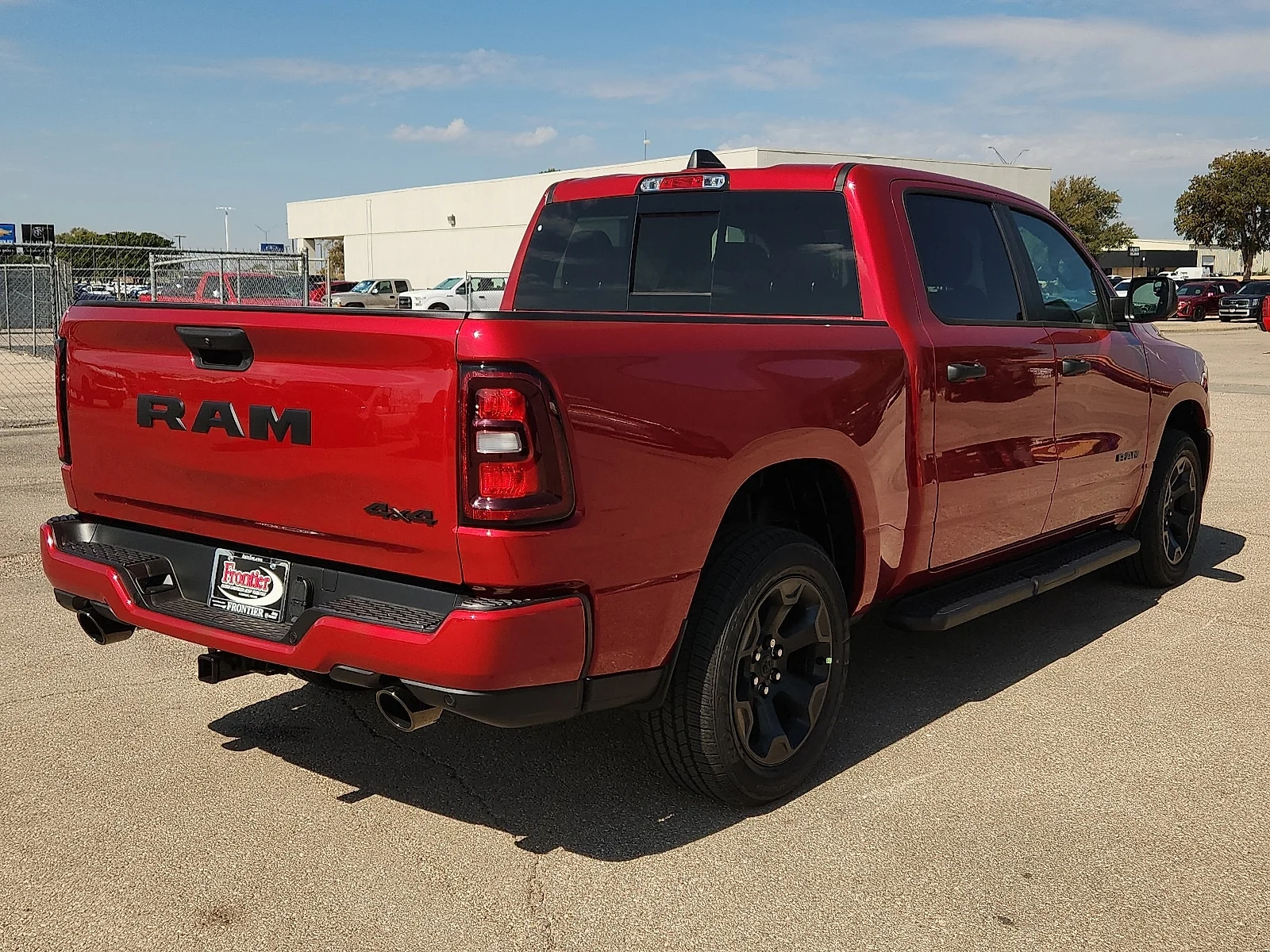 New 2026 Molten Red Pearl-Coat  Paint Ram EXPRESS CREW CAB 4X4 5
