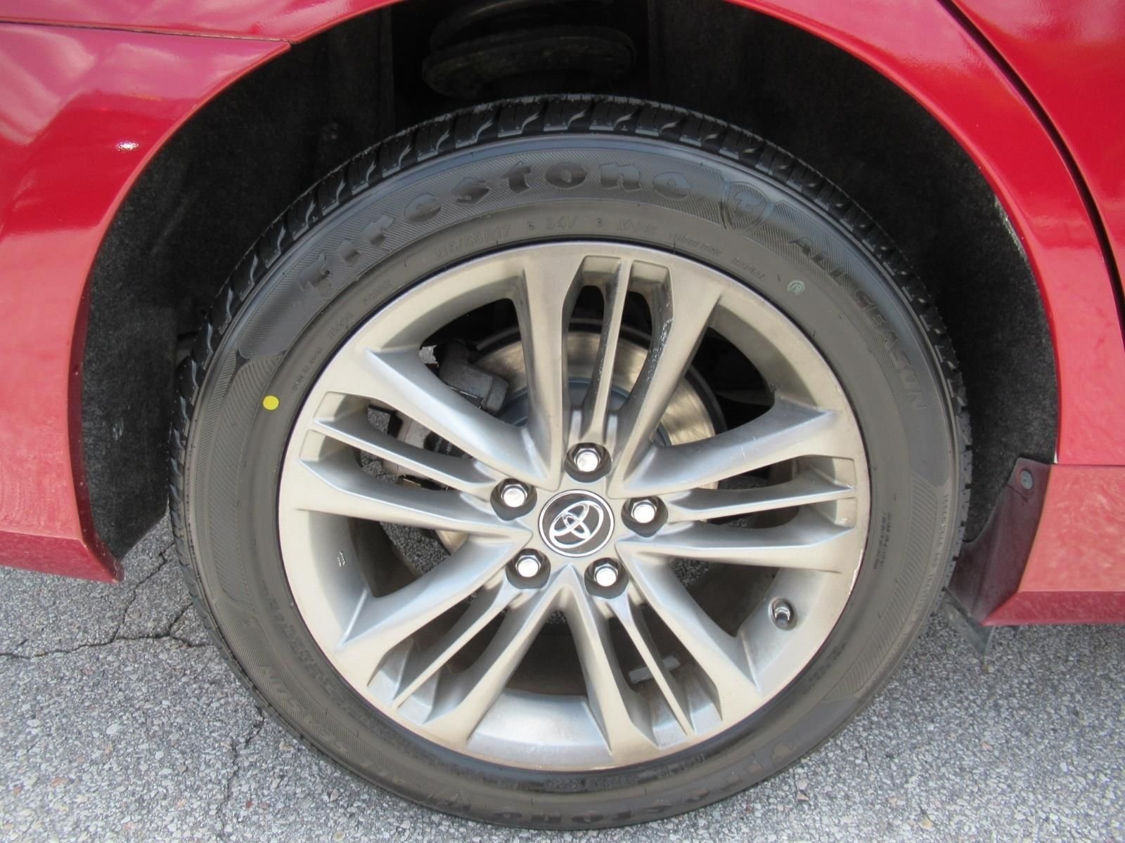 Used 2017 Red Toyota SE image 8