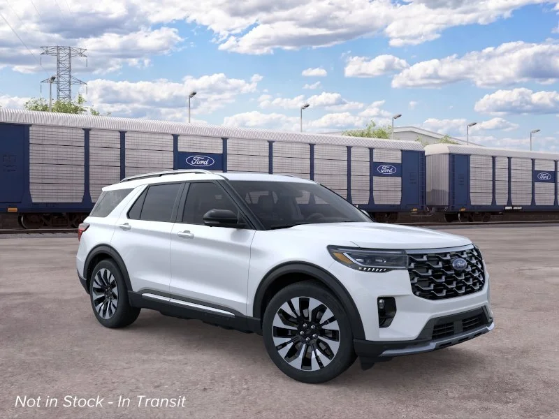 New 2026 Star White Metallic Tri-Coat Ford Platinum™ image 7