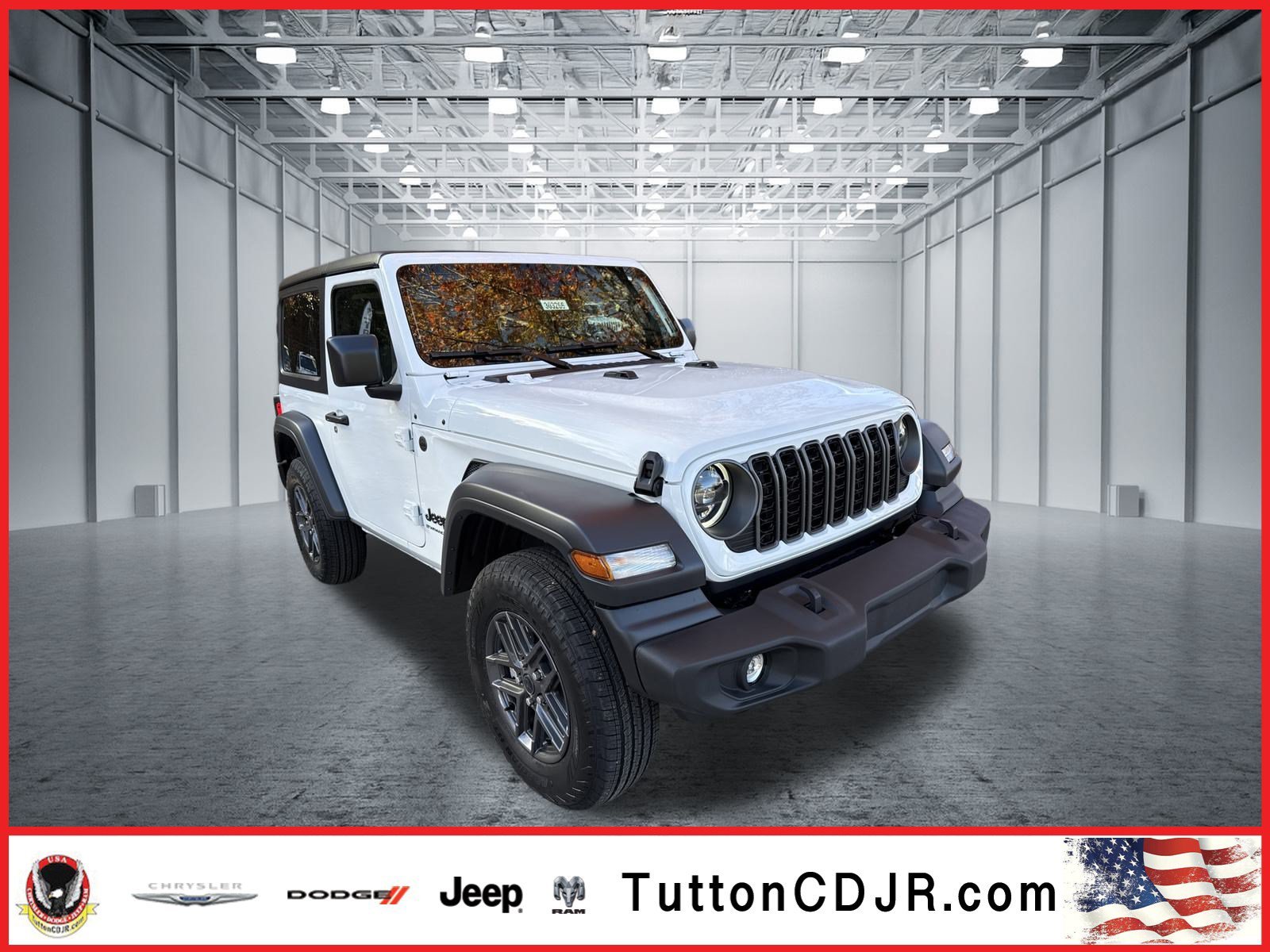 New 2026 Bright White Clearcoat Jeep Sport S image 1