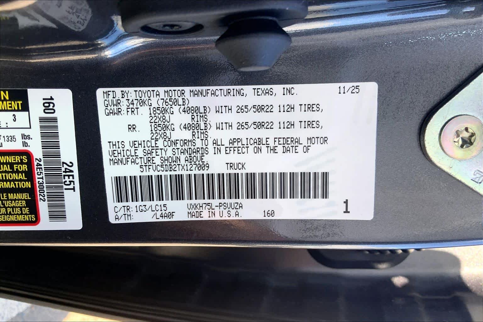 2026 Toyota Tundra Capstone - Photo 22