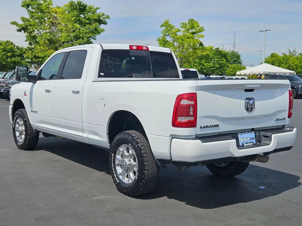 Used 2024 Bright White Clearcoat Ram Laramie image 4