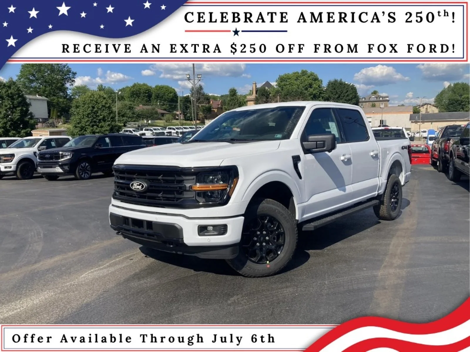 New 2026 Oxford White Ford XLT image 1