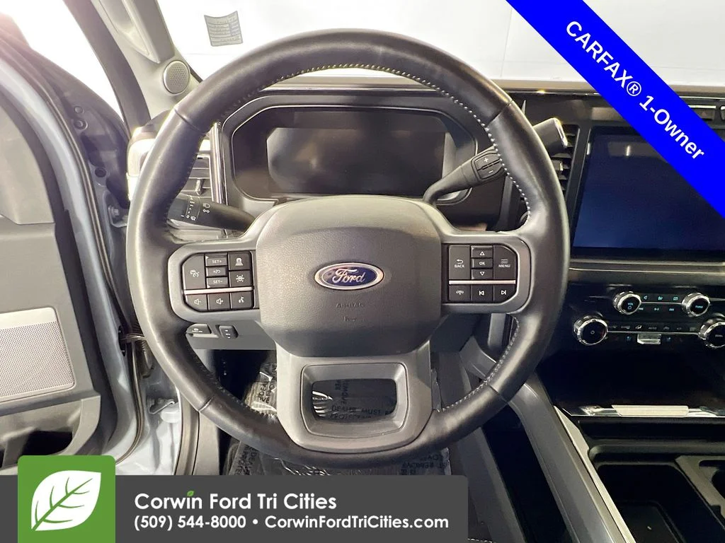 Used 2024 Glacier Gray Metallic Ford Lariat image 8