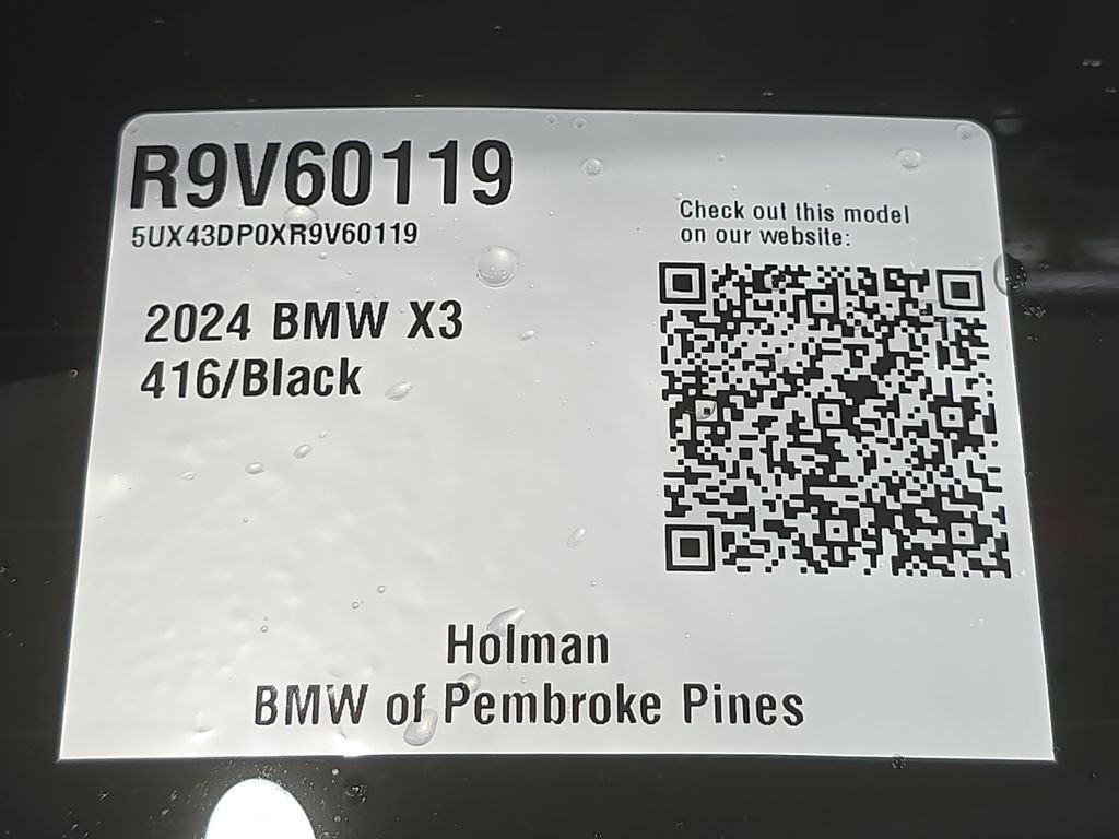 Certified Used 2024 Carbon Black Metallic BMW sDrive30i image 23
