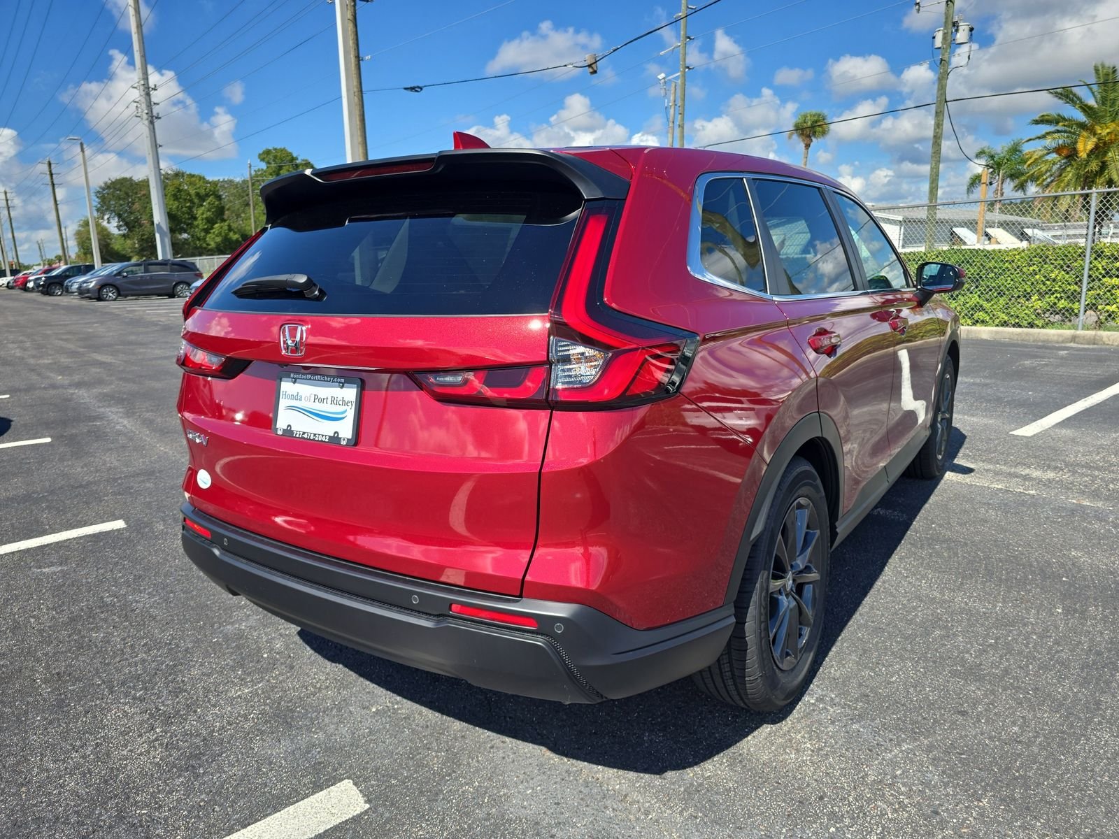 New 2026 Radiant Red Metallic Honda EX-L image 4