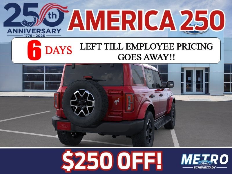 New 2026 Ruby Red Metallic Tinted Clearcoat Ford Outer Banks image 8