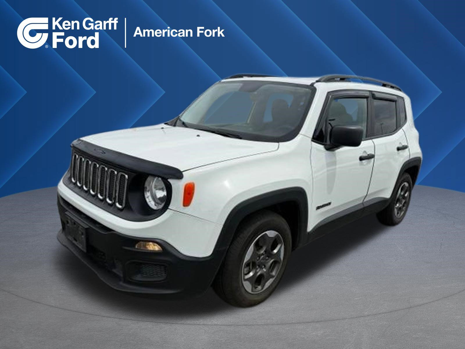 Used 2017 Alpine White Jeep Sport image 1