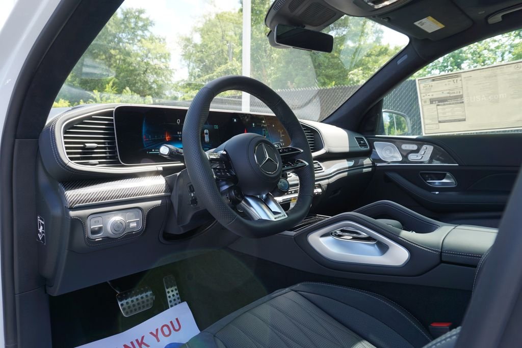 New 2026 MANUFAKTUR Moonlight White Metallic Mercedes-Benz GLE 63 S AMG® image 23