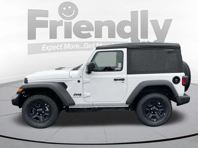 New 2026 Bright White Clearcoat Jeep Sport image 8