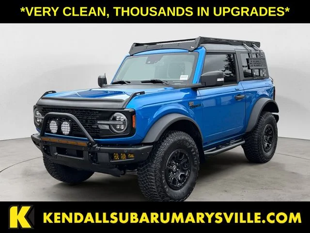 Used 2023 Velocity Blue Metallic Ford Wildtrak image 1
