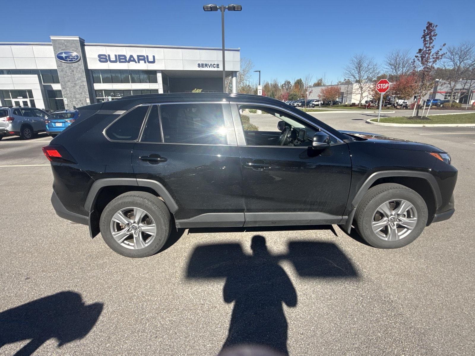 Used 2022 Midnight Black Metallic Toyota XLE image 11